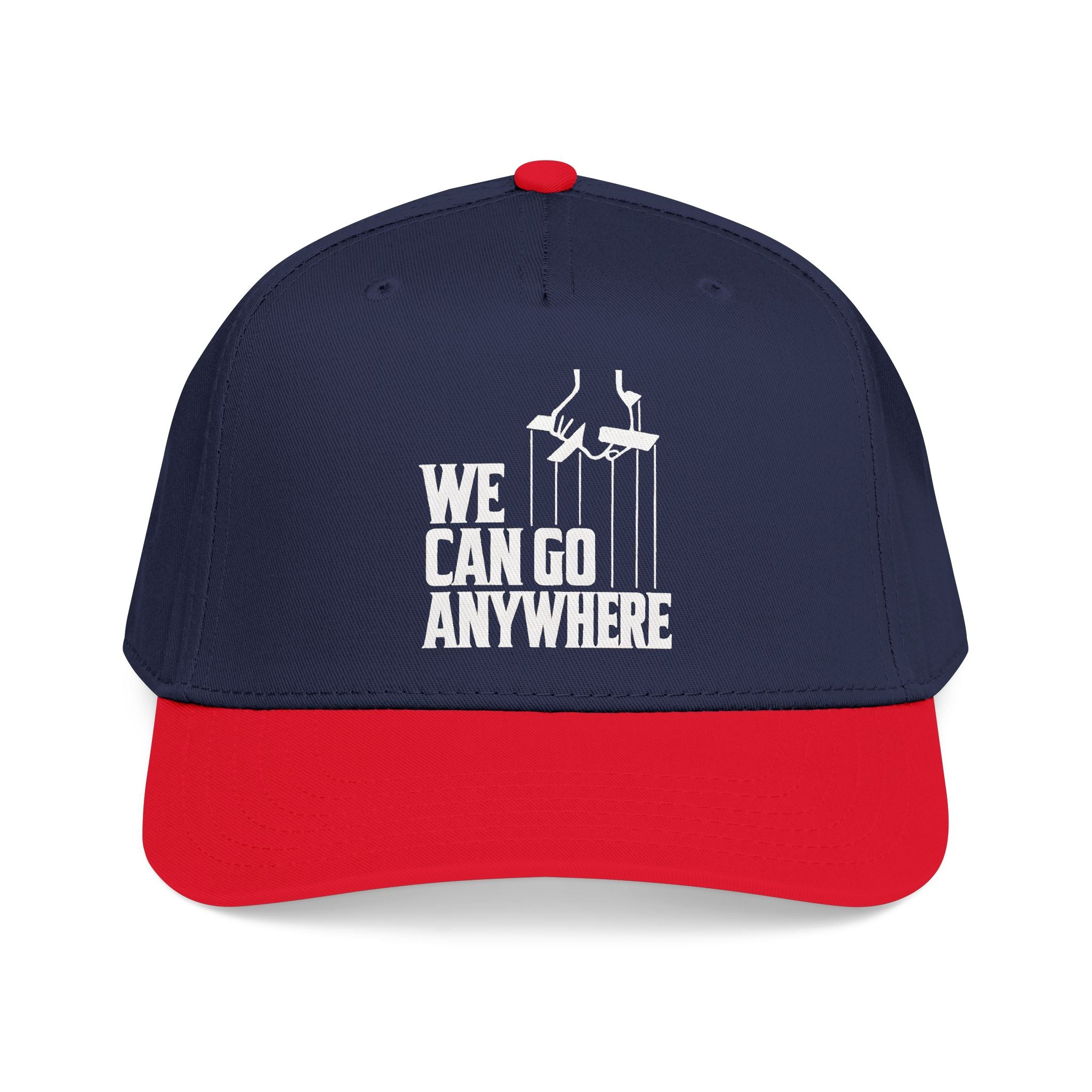 “We Can Go Anywhere” Stork Travel Dad Hat