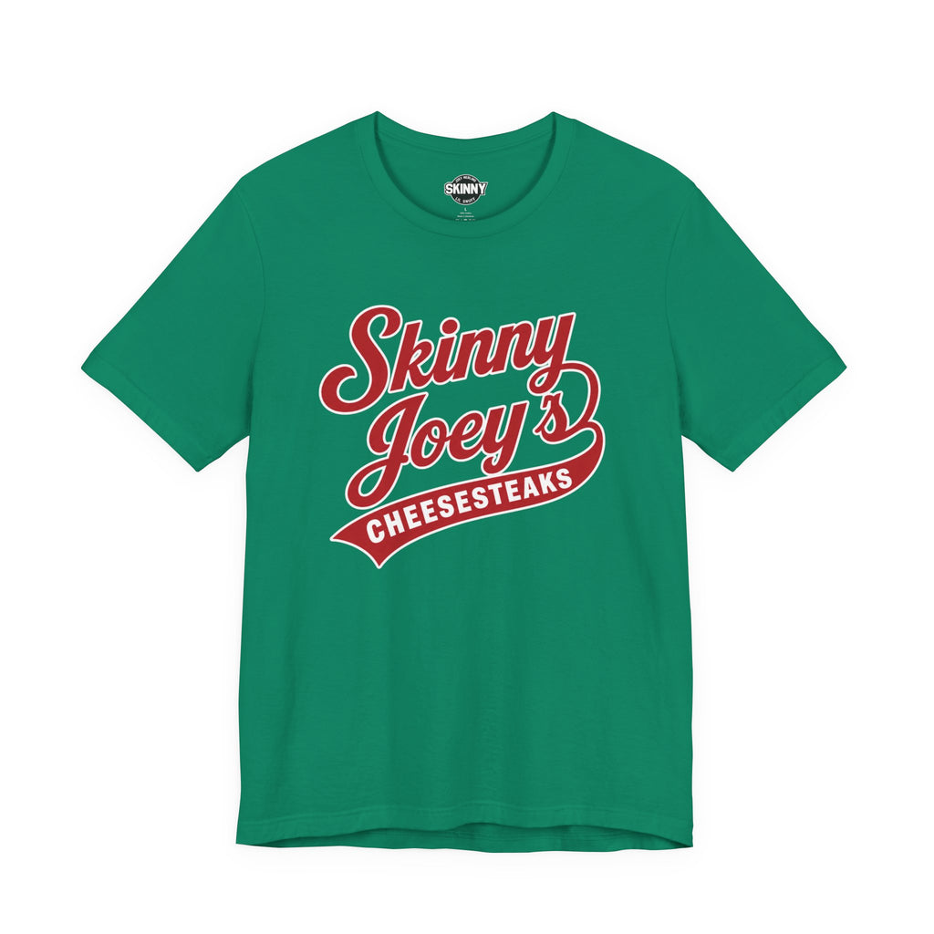 Skinny Joey's Cheesesteaks T-Shirt — Retro Diner Logo Tee