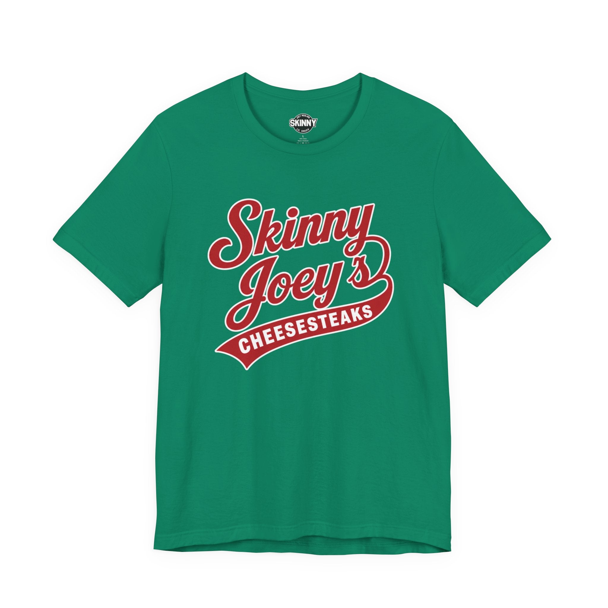 Skinny Joey's Cheesesteaks T-Shirt — Retro Diner Logo Tee