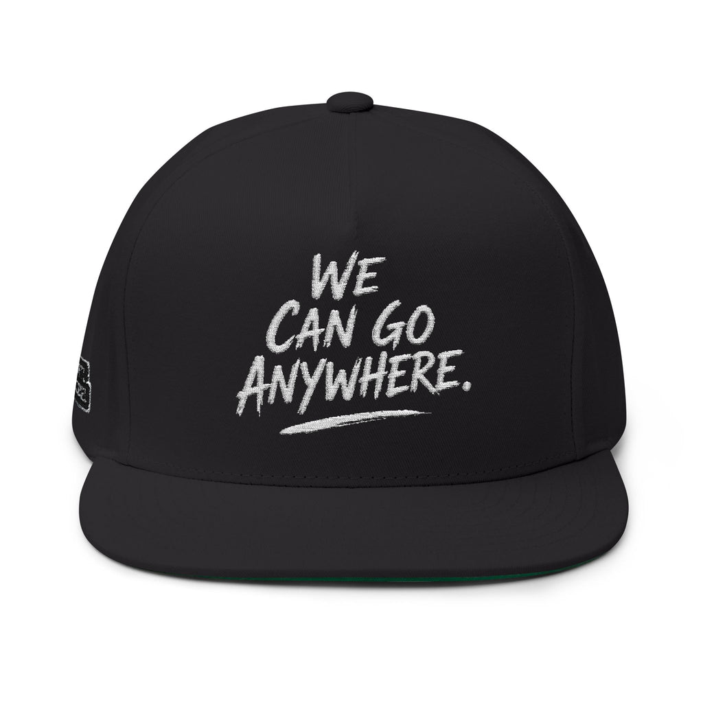 We Can Go Anywhere Embroidered Snapback