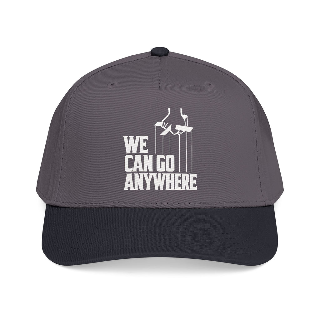 “We Can Go Anywhere” Stork Travel Dad Hat
