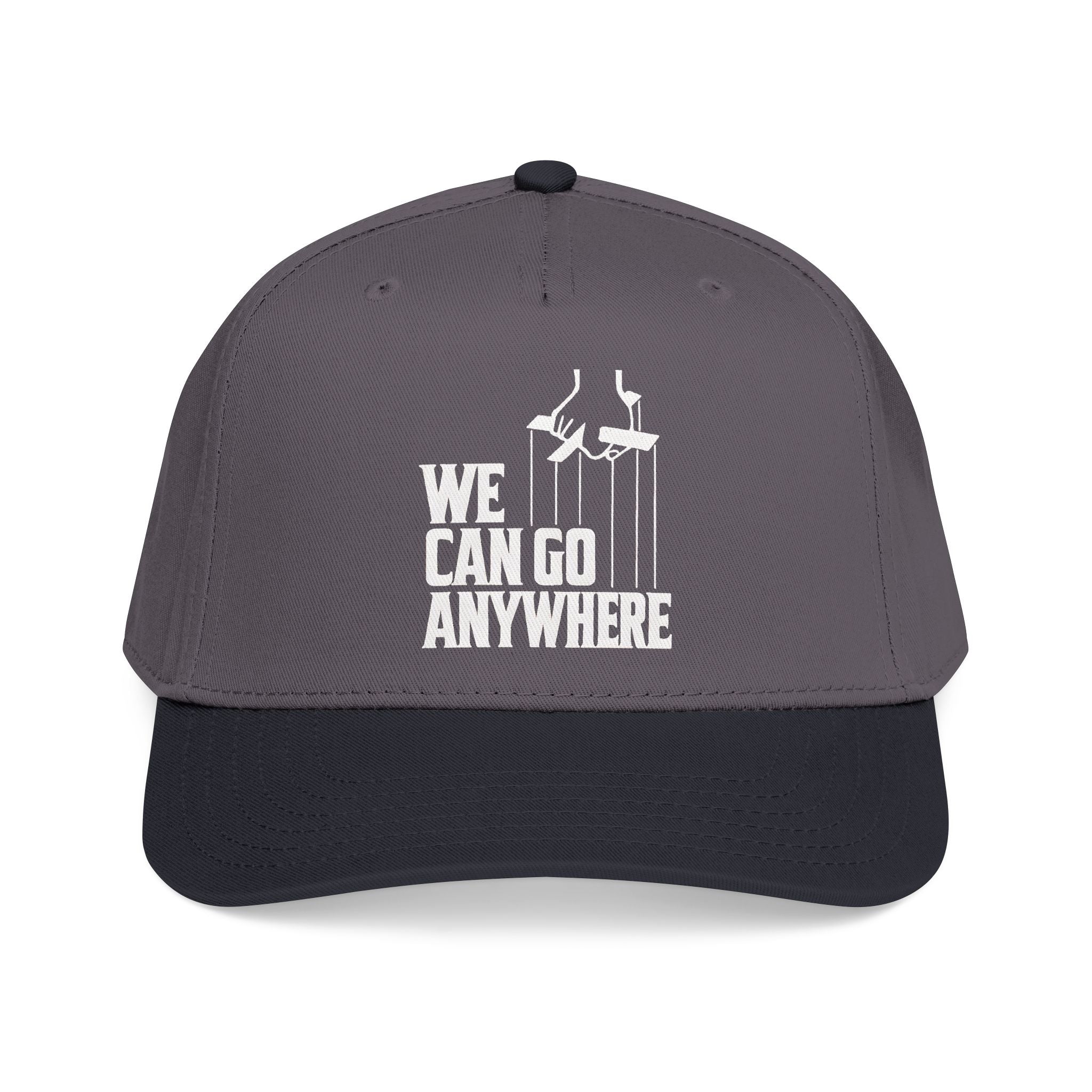“We Can Go Anywhere” Stork Travel Dad Hat