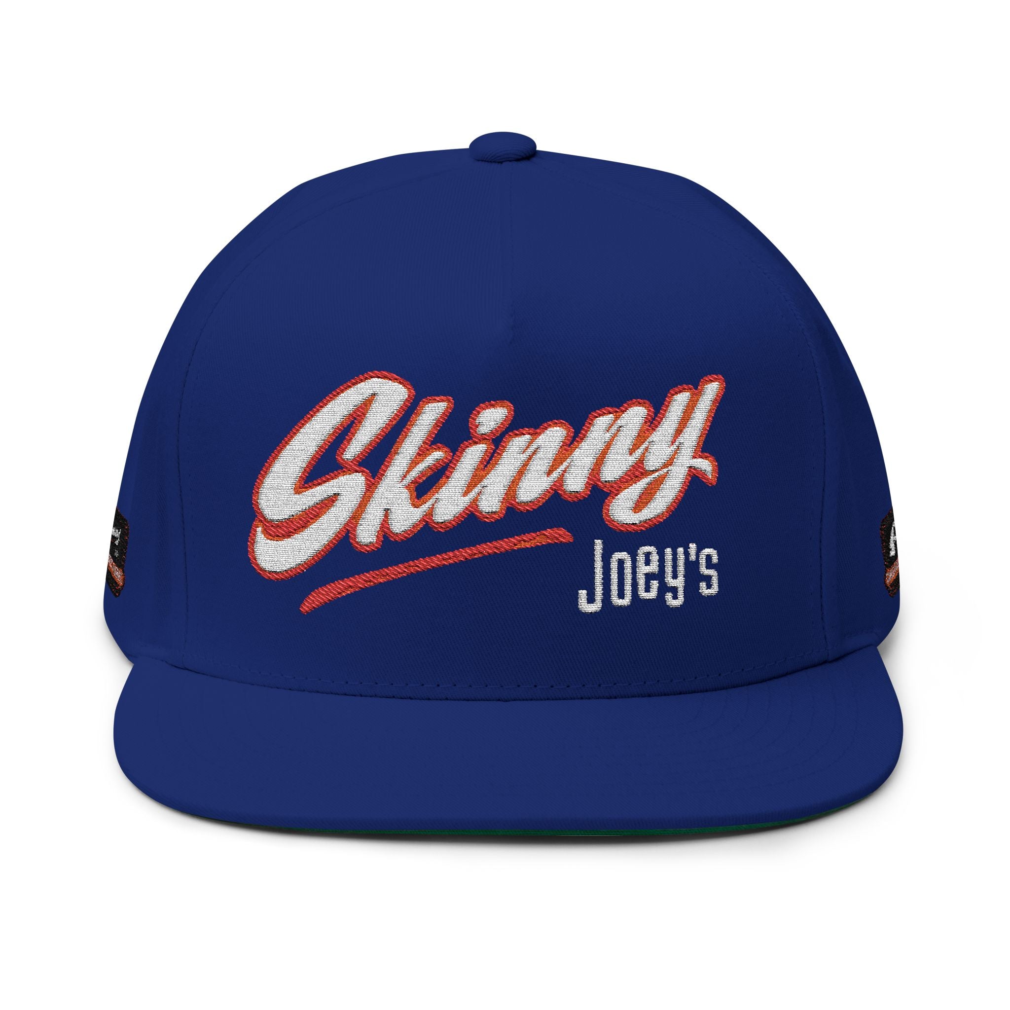 Skinny Joey’s Flat Bill Cap — Classic Edition Embroidery