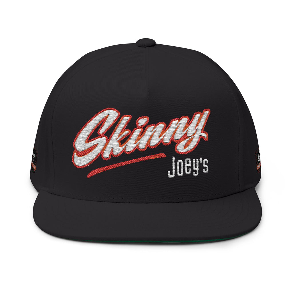 Skinny Joey’s Flat Bill Cap — Classic Edition Embroidery