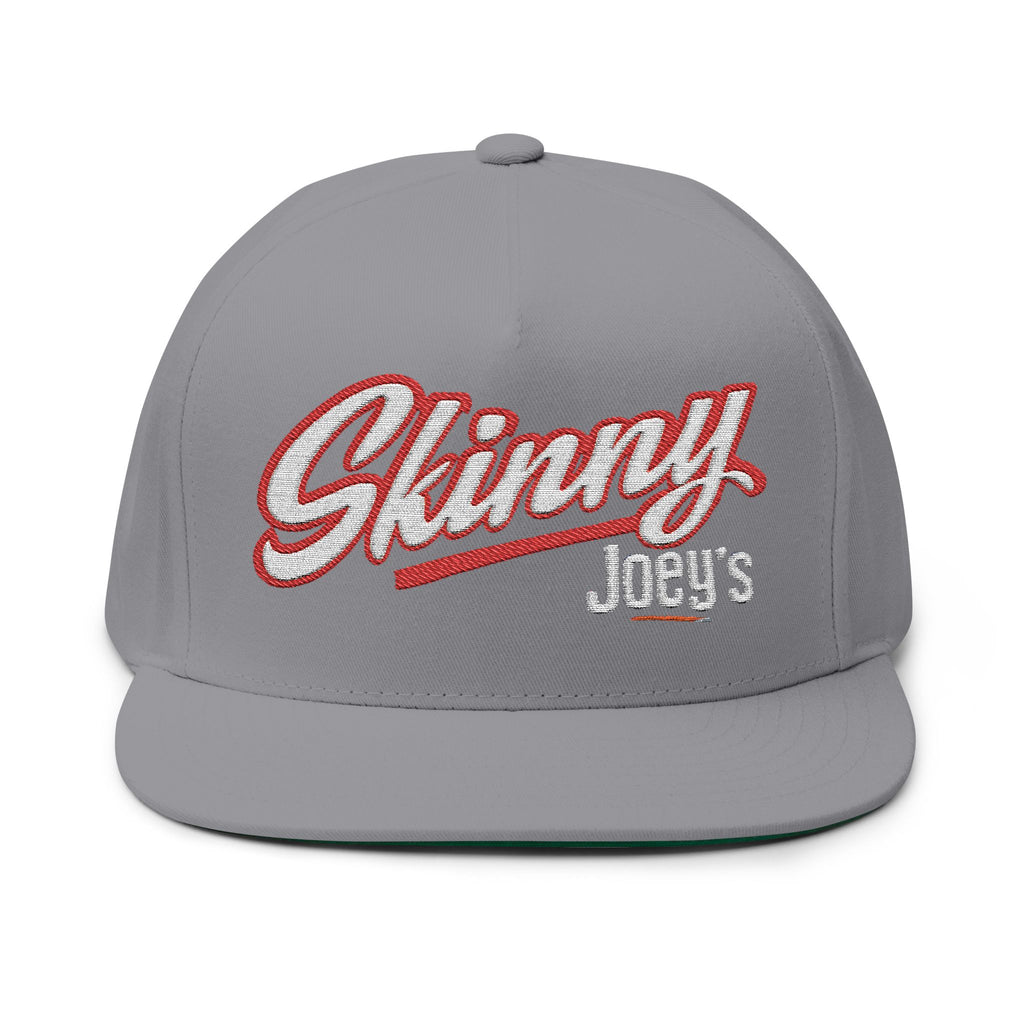 Skinny Joey’s Flat Bill Cap — Classic Edition Embroidery