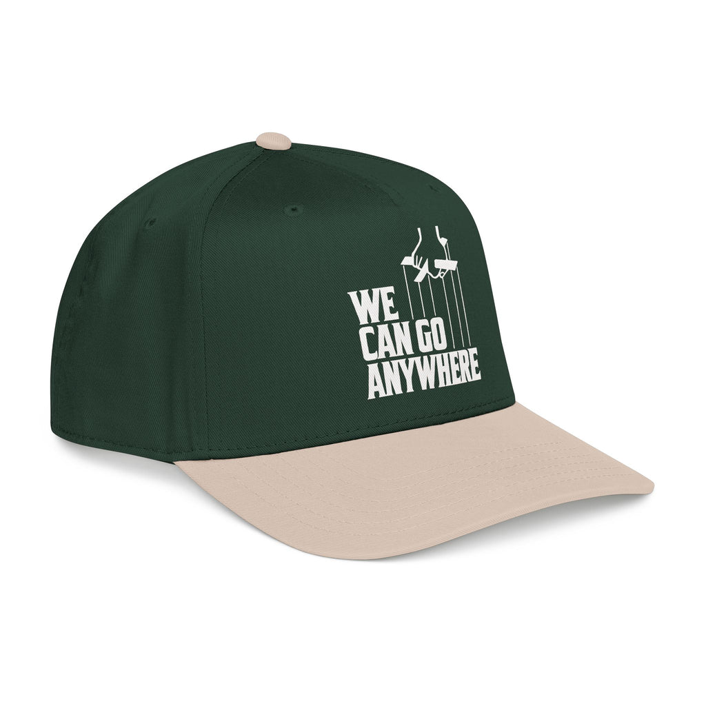 “We Can Go Anywhere” Stork Travel Dad Hat