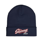 Embroidered 'Skinny' Knit Beanie Winter