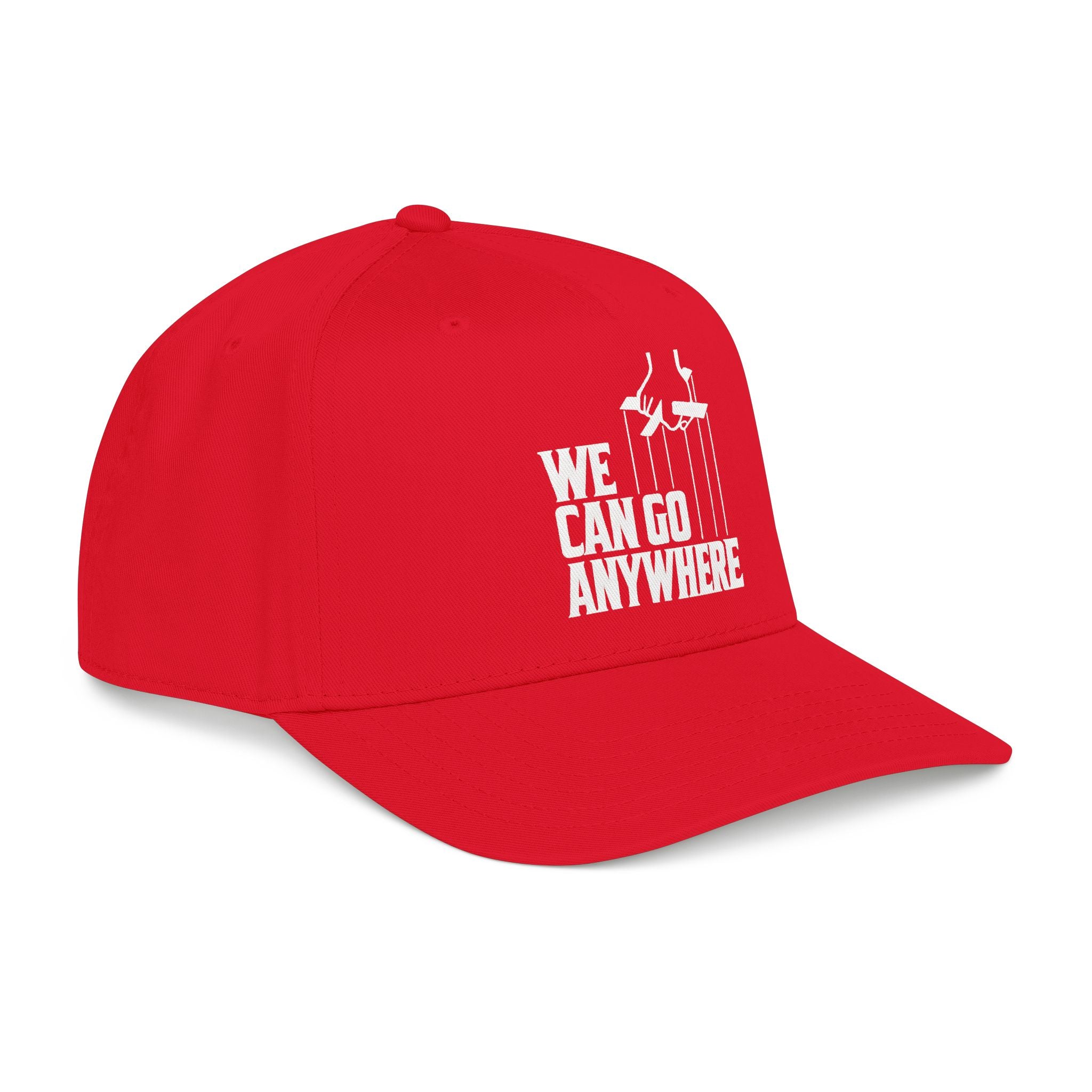“We Can Go Anywhere” Stork Travel Dad Hat