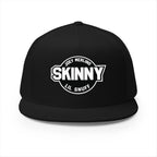 Skinny Trucker Cap - Retro Patch 5-Panel Mesh Hat
