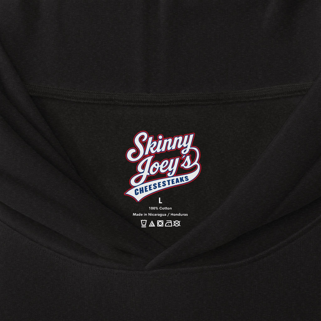 Skinny Joey's Cheesesteaks Hooded Long Sleeve Tee