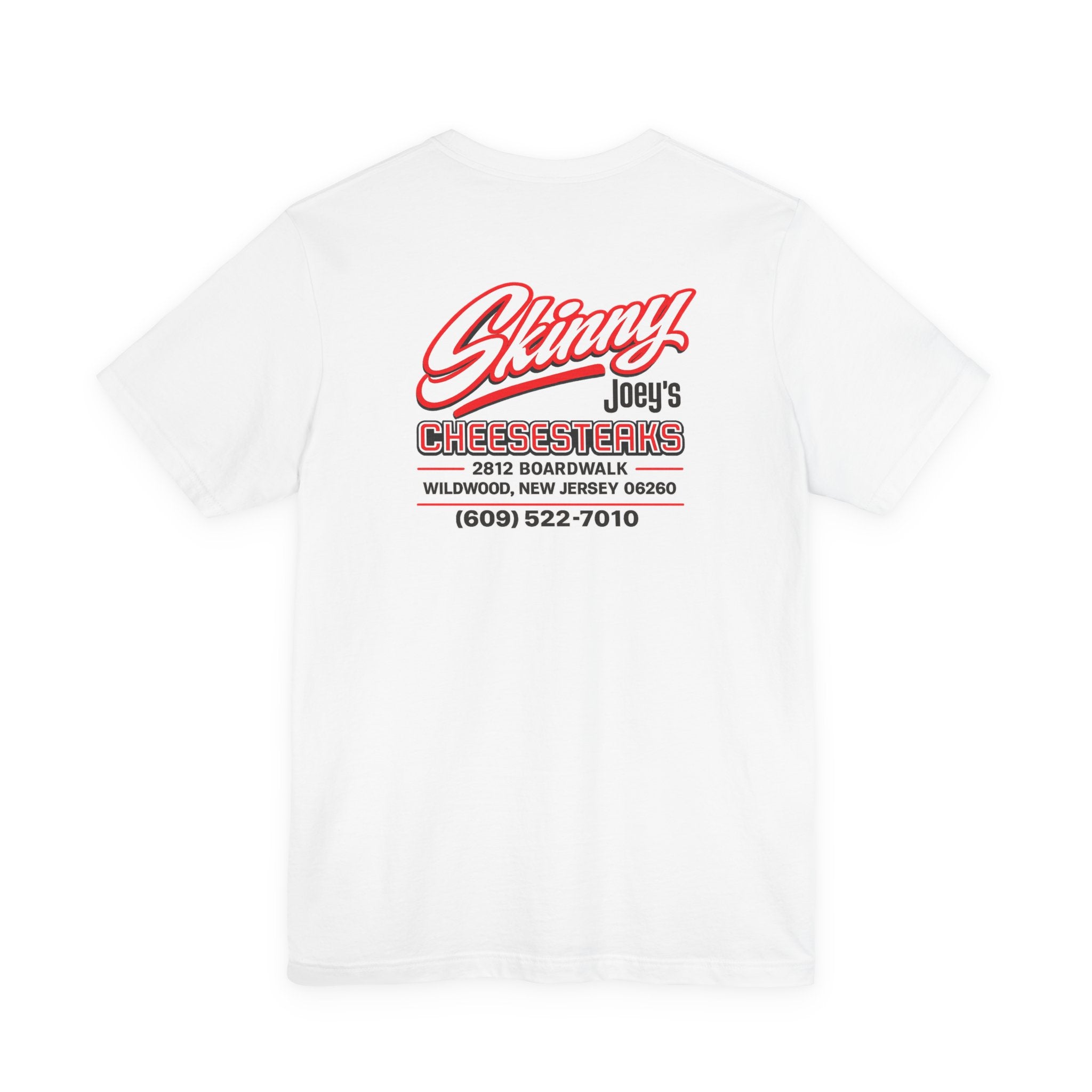 Skinny Joey's Cheesesteaks Official Wildwood T-Shirt