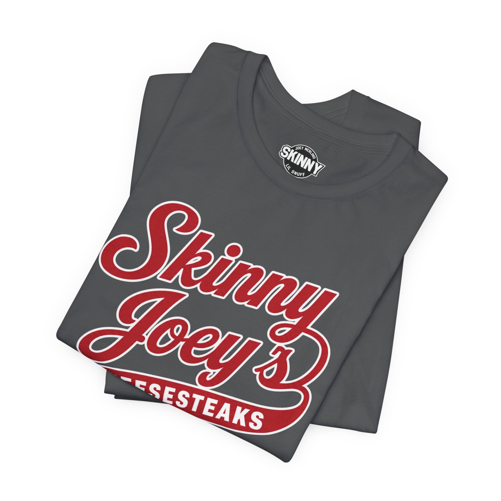 Skinny Joey's Cheesesteaks T-Shirt — Retro Diner Logo Tee