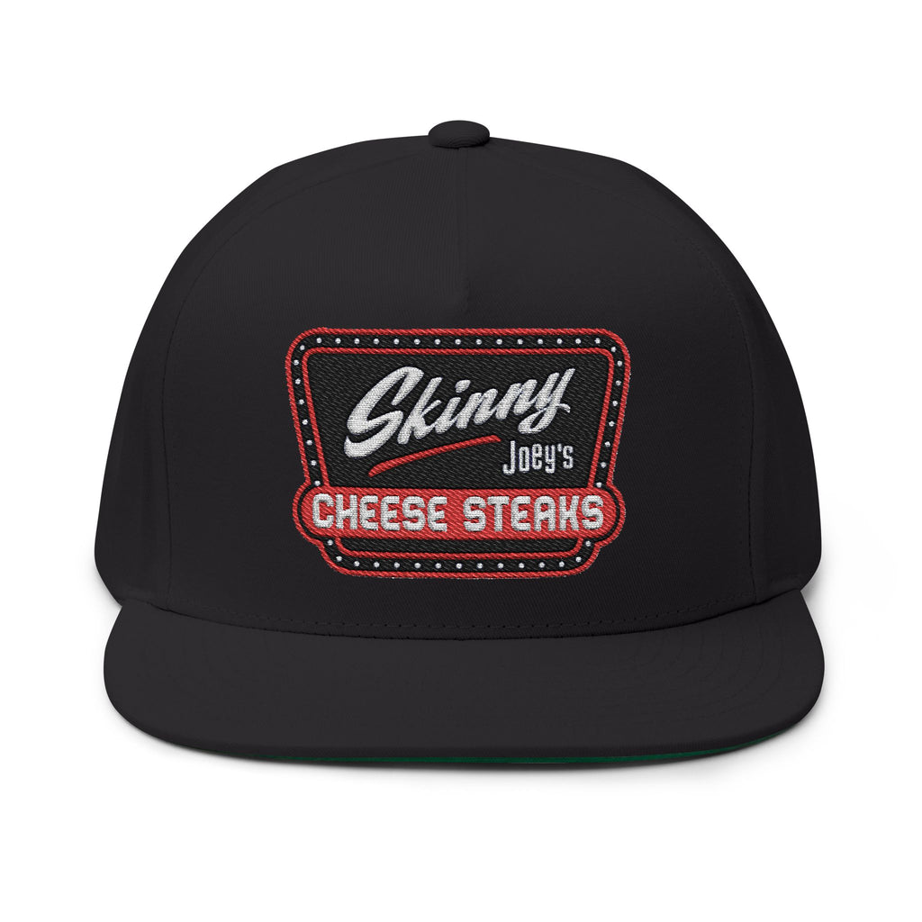 Skinny Joey's Embroidered Flat Bill Cap