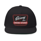 Skinny Joey's Embroidered Flat Bill Cap