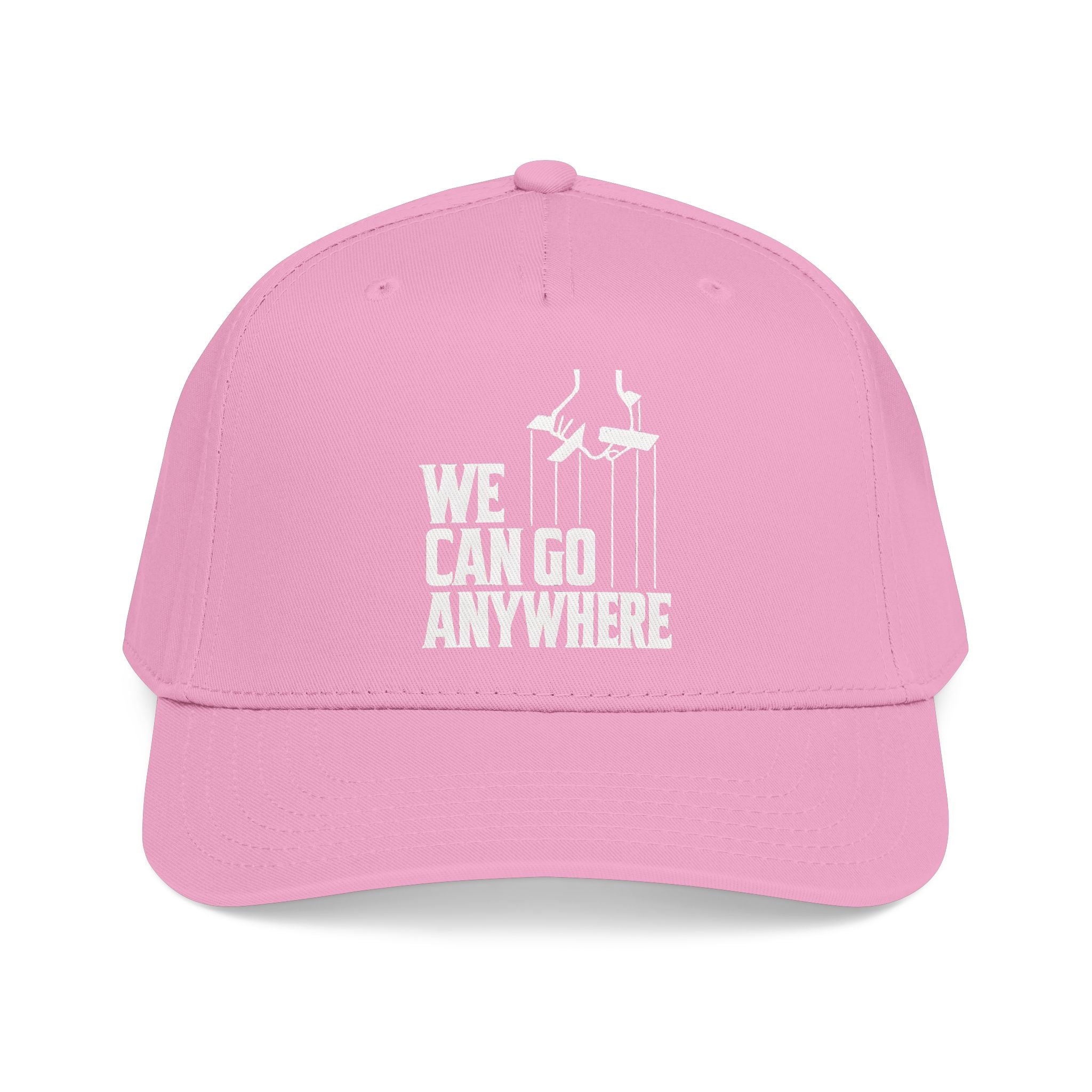 “We Can Go Anywhere” Stork Travel Dad Hat