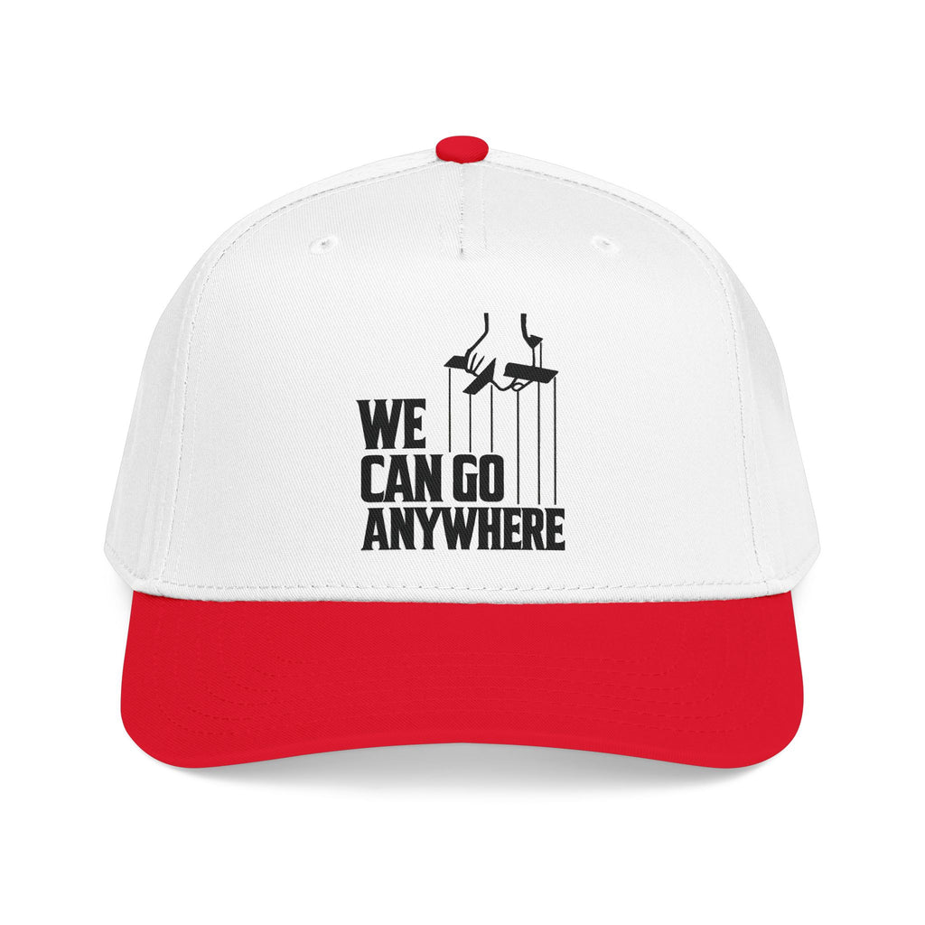 “We Can Go Anywhere” Stork Travel Dad Hat