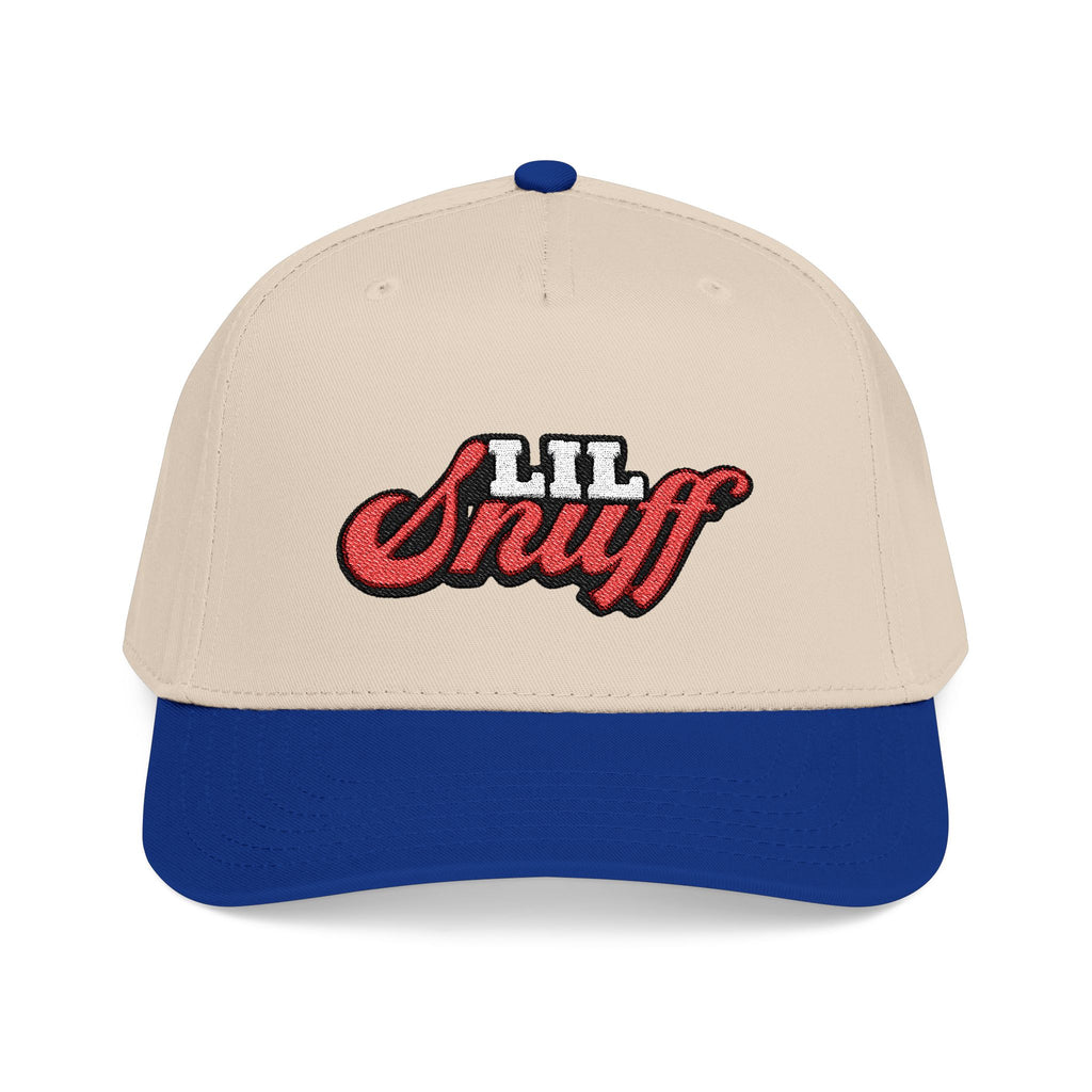 Lil Snuff Embroidered Baseball Cap — Retro Script Dad Hat