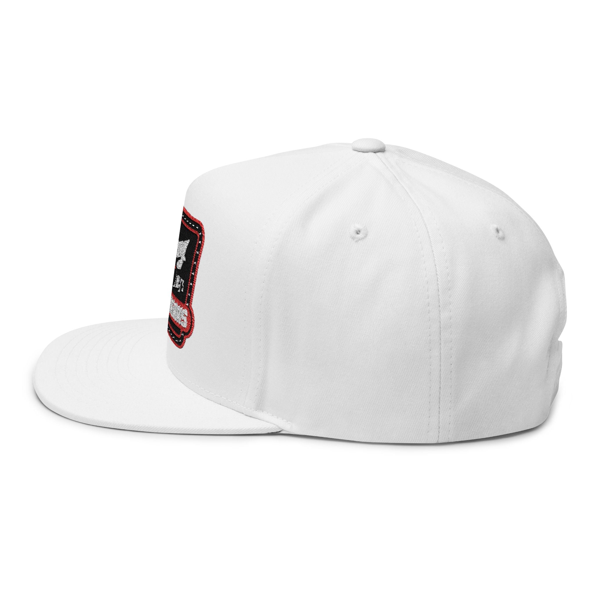 Skinny Joey's Embroidered Flat Bill Cap