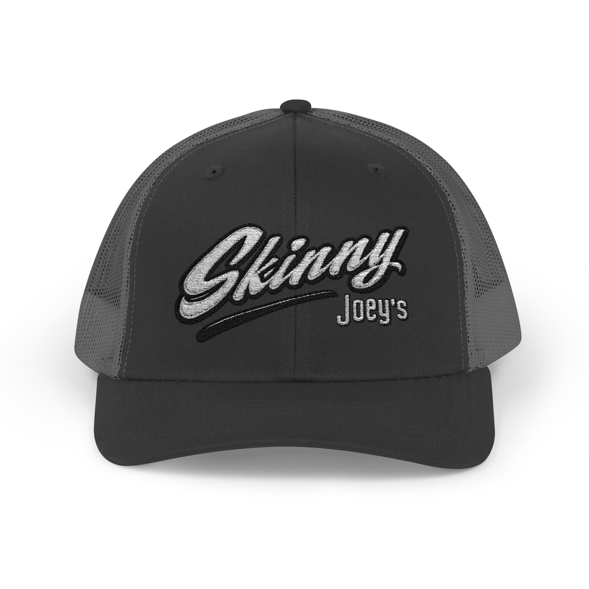 Skinny Joey's Embroidered Trucker Cap | Vintage Mesh Snapback Hat