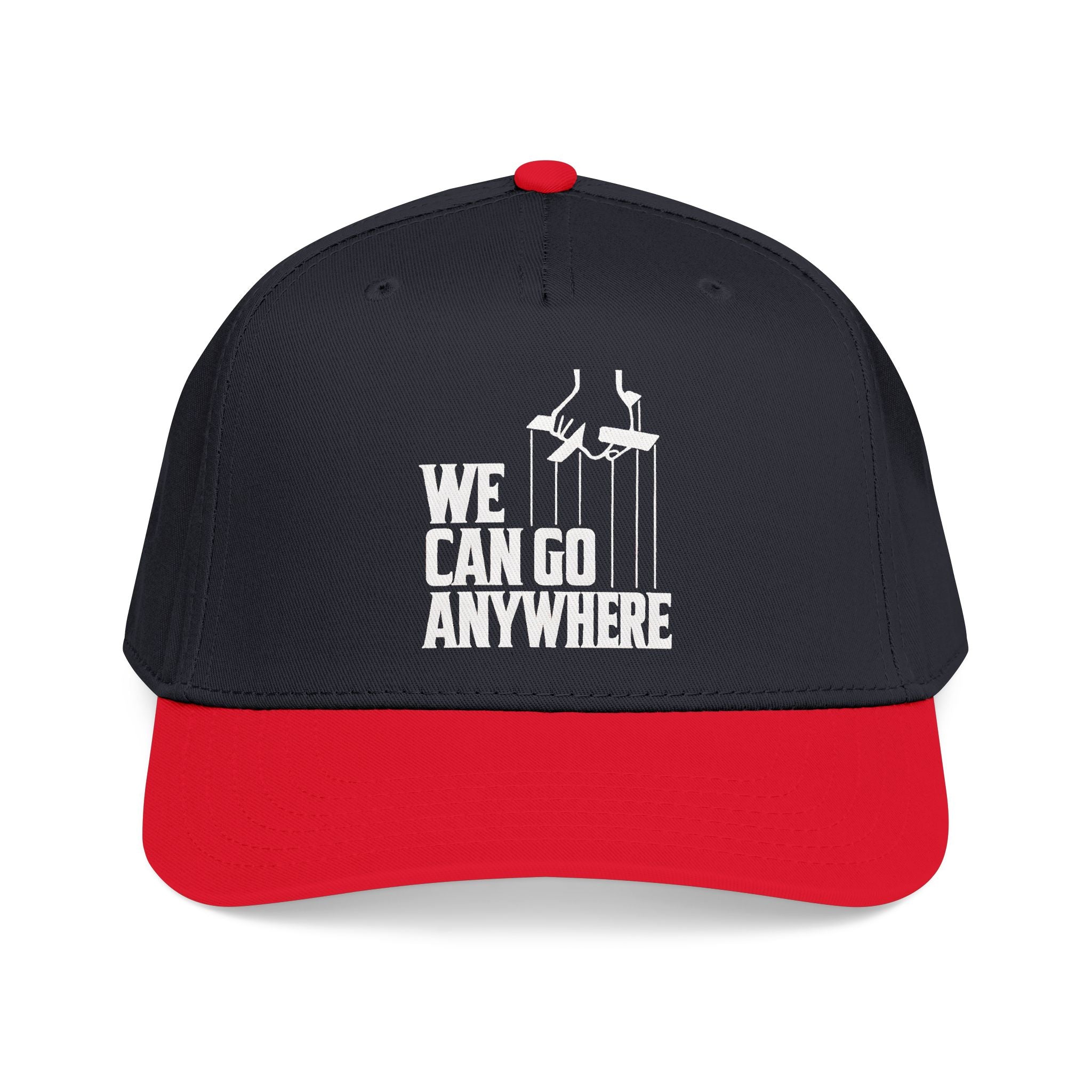 “We Can Go Anywhere” Stork Travel Dad Hat