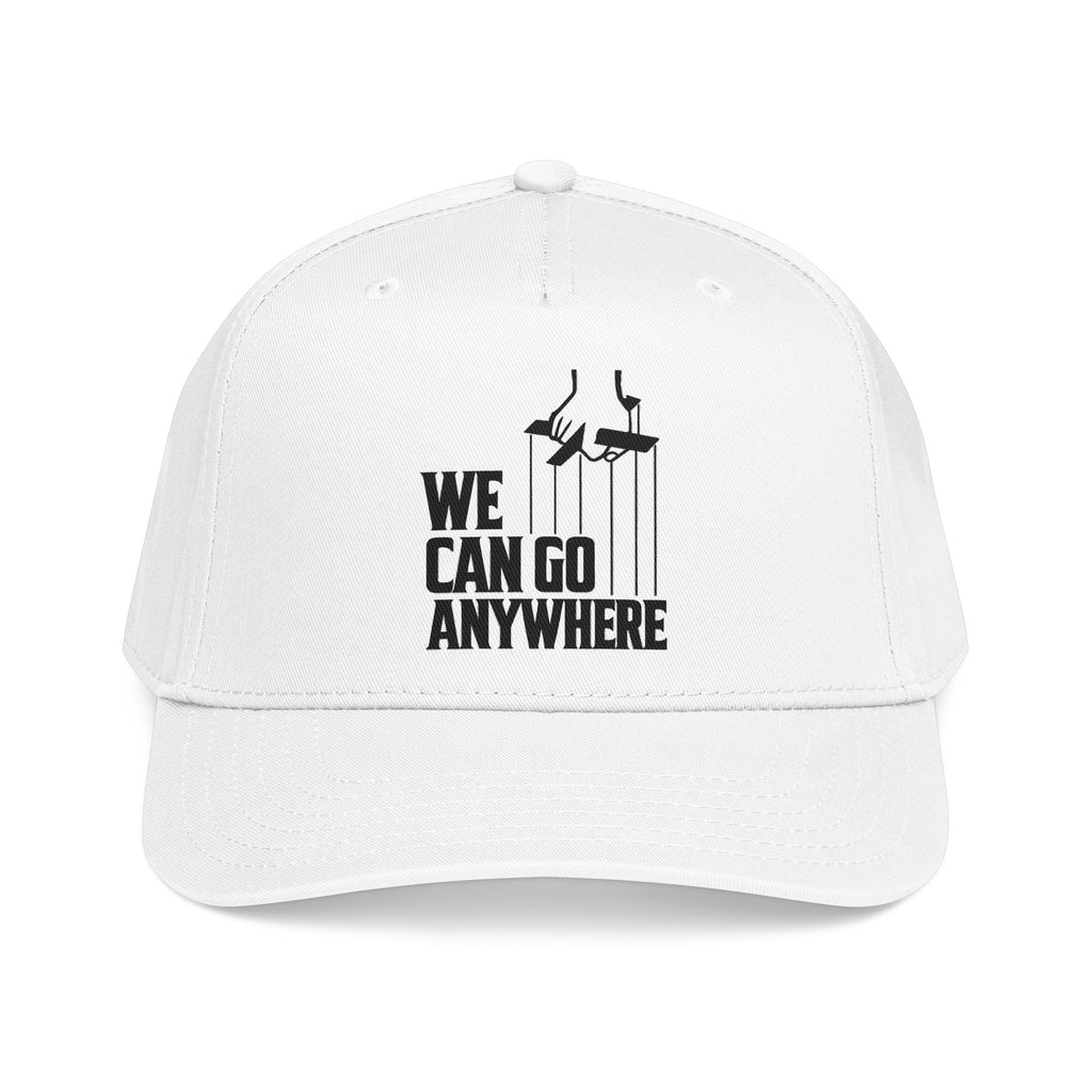 “We Can Go Anywhere” Stork Travel Dad Hat