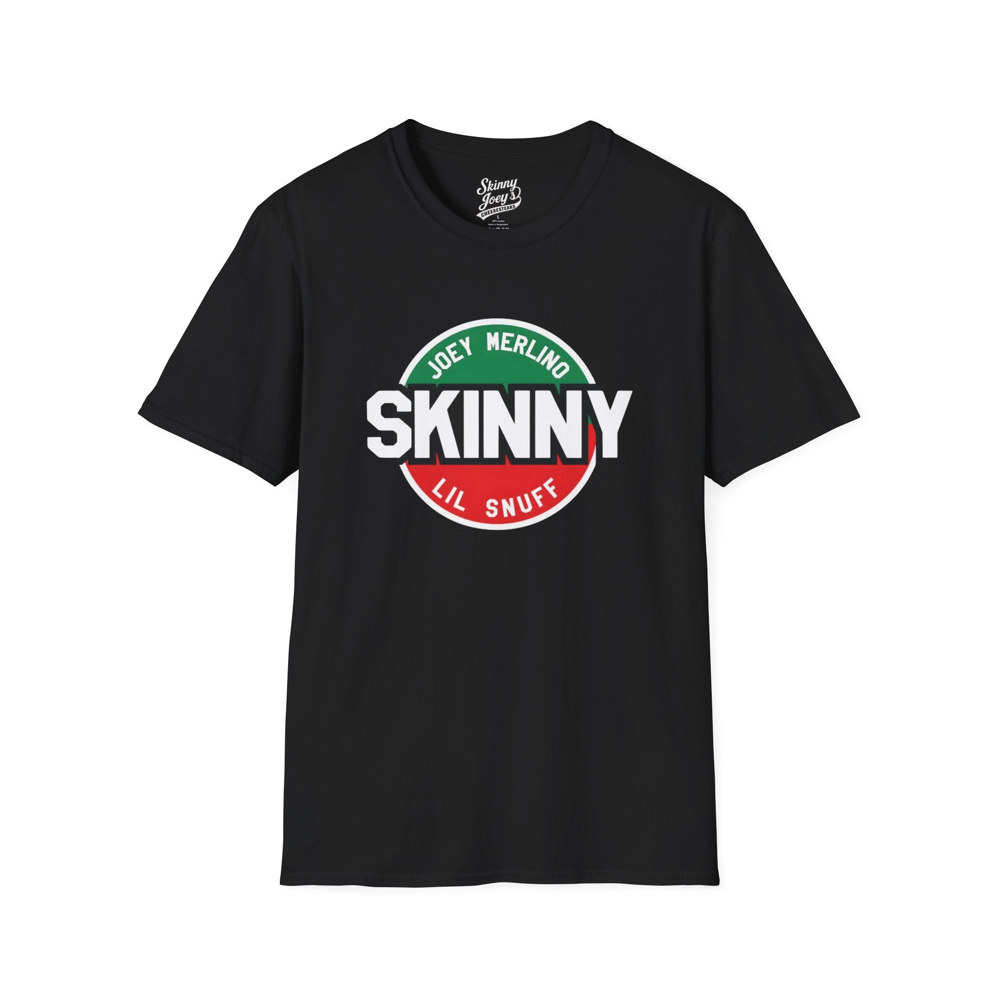 The Skinny Italian Flag Logo Variation Clothing Made by Manateez Designs