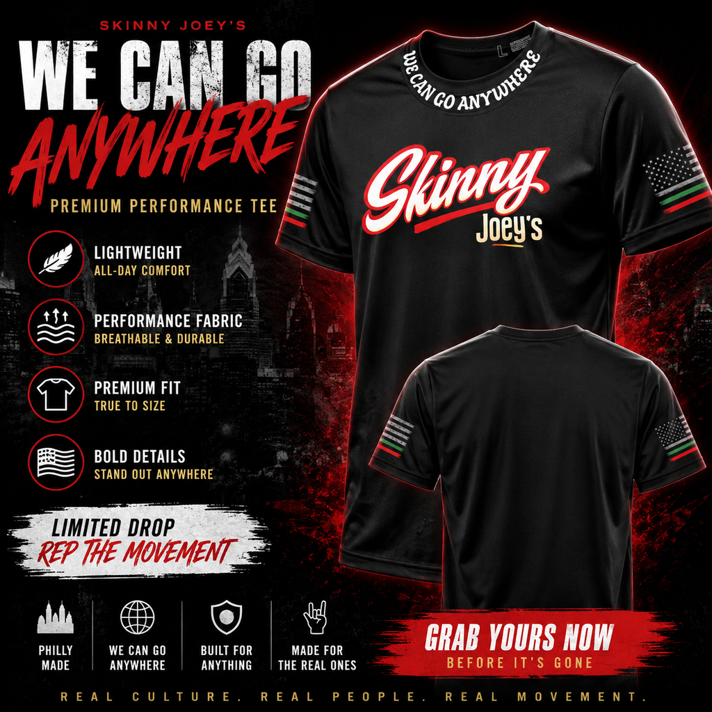 Skinny Joey’s Signature Script Athletic Tee