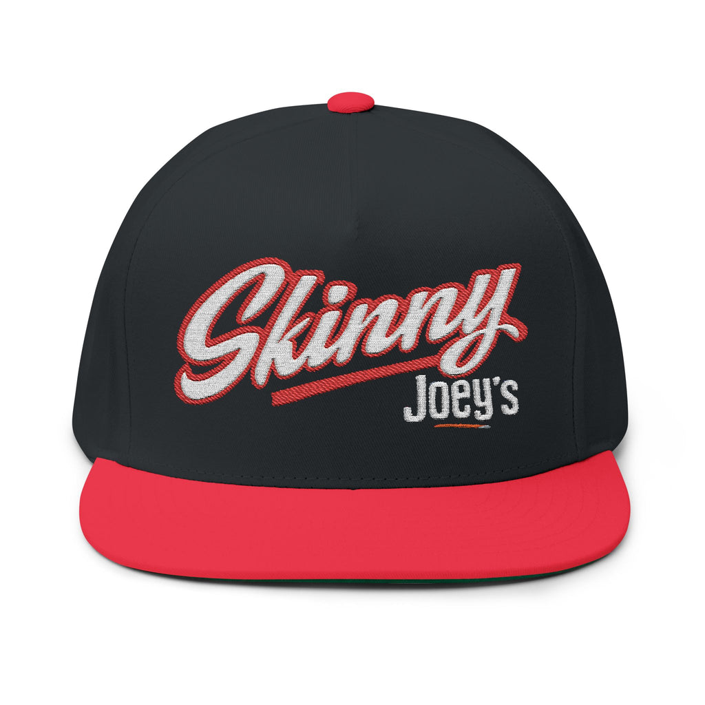 Skinny Joey’s Flat Bill Cap — Classic Edition Embroidery