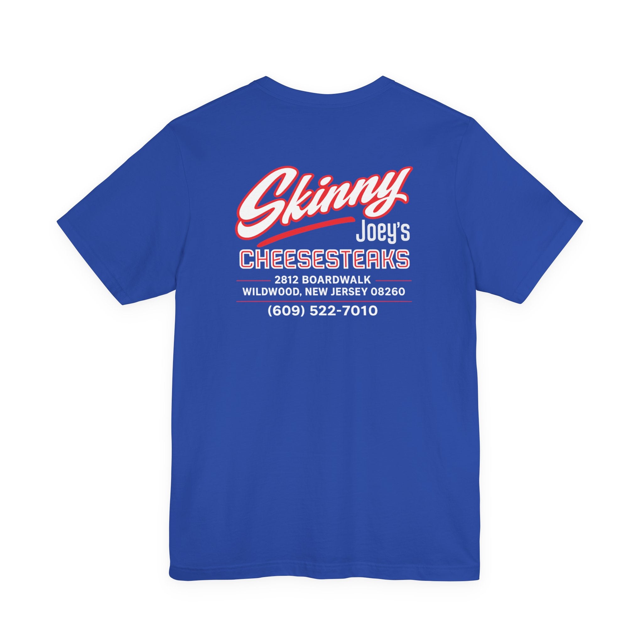 Skinny Joey's Cheesesteaks Official Wildwood T-Shirt (GLOBAL)