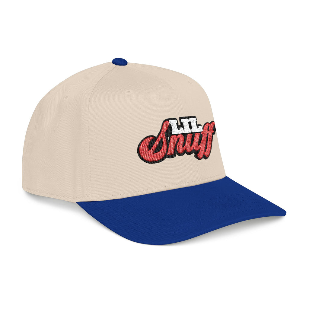 Lil Snuff Embroidered Baseball Cap — Retro Script Dad Hat