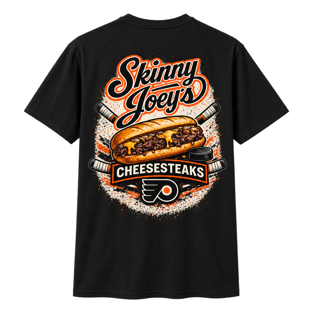 T-shirt Philly Thing – T-shirt respirant motif logo hockey rétro « Skinny Joey's »