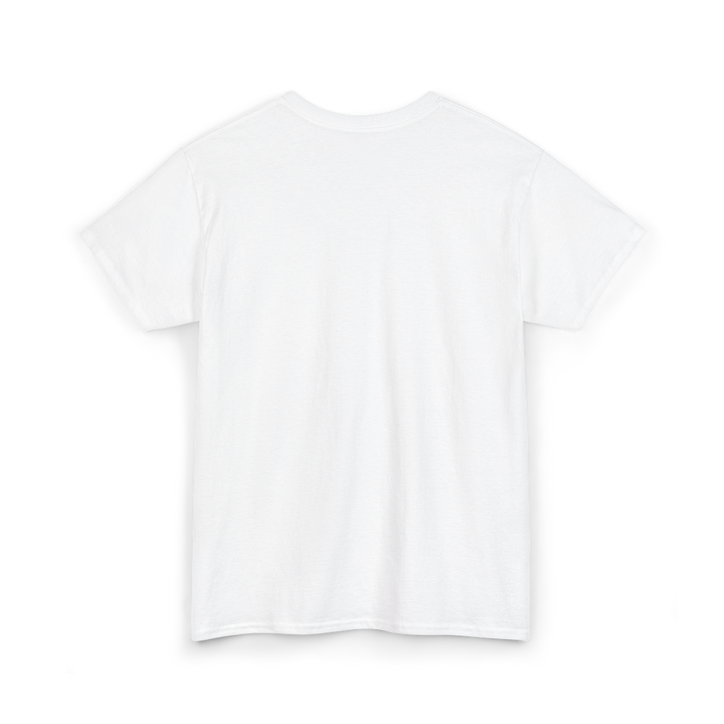 White t-shirt on a white background