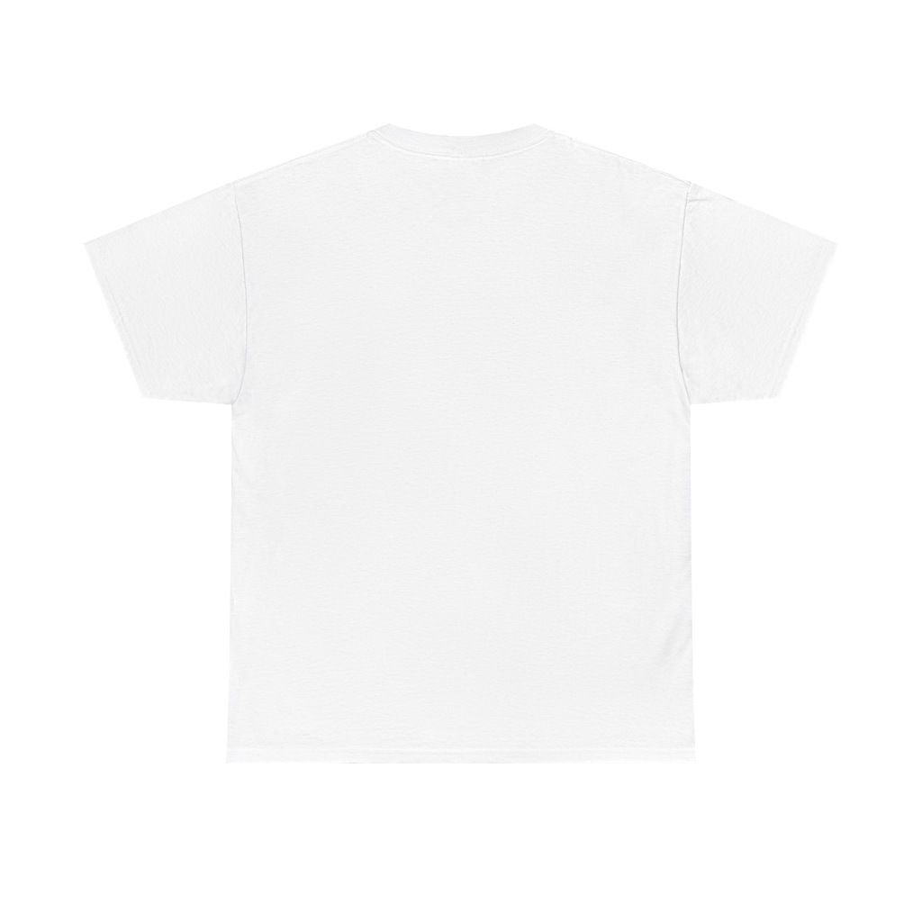 Plain white t-shirt on a white background
