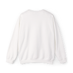 White sweatshirt on a light gray background