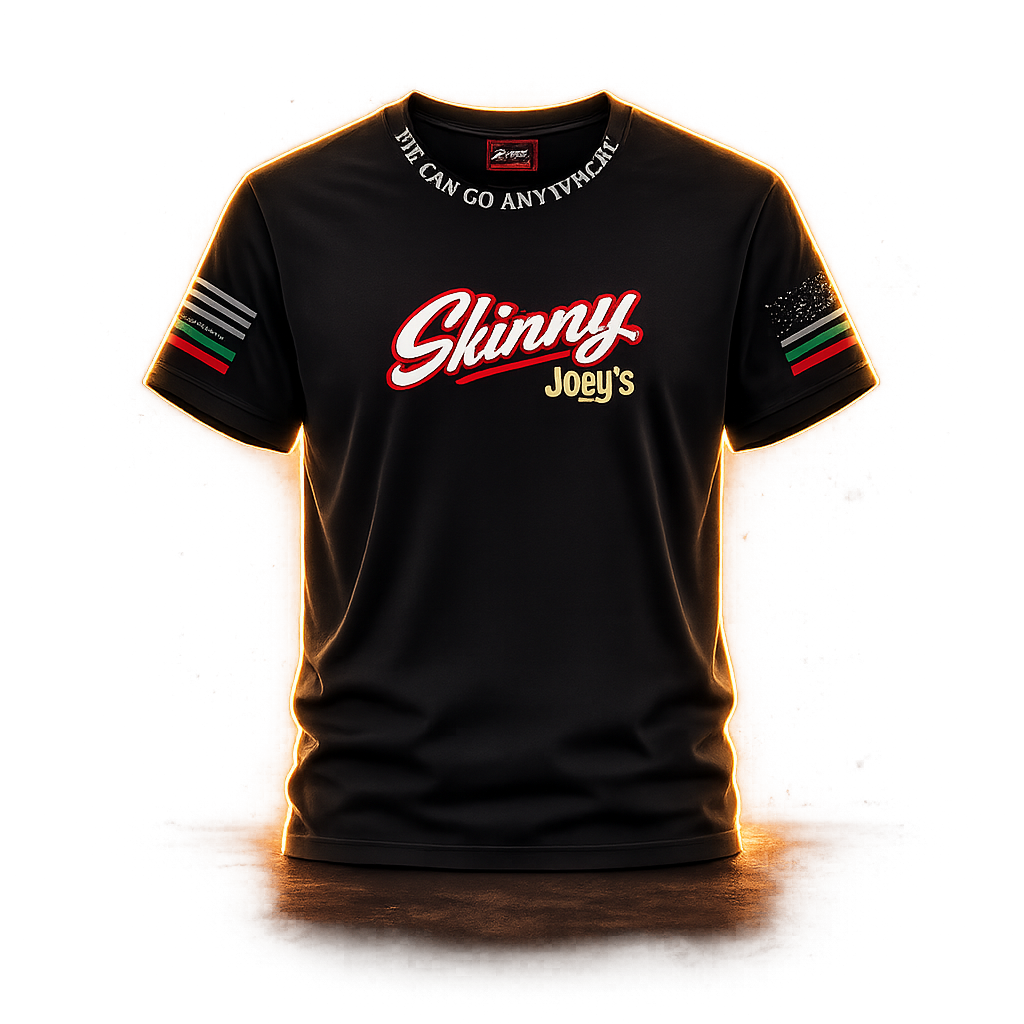 Skinny Joey’s Signature Script Athletic Tee