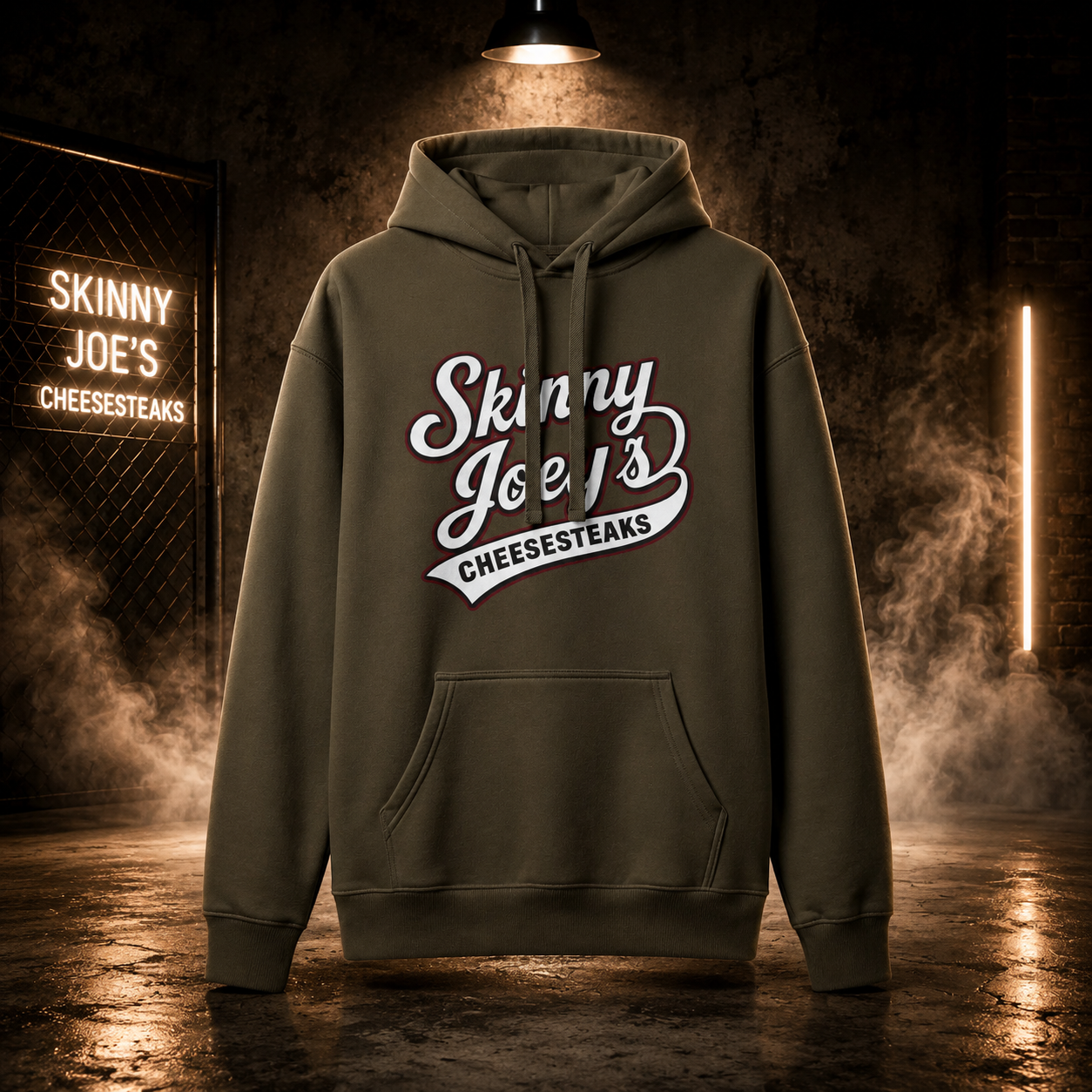 Skinny Joey's Cheesesteaks Hooded Sweatshirt