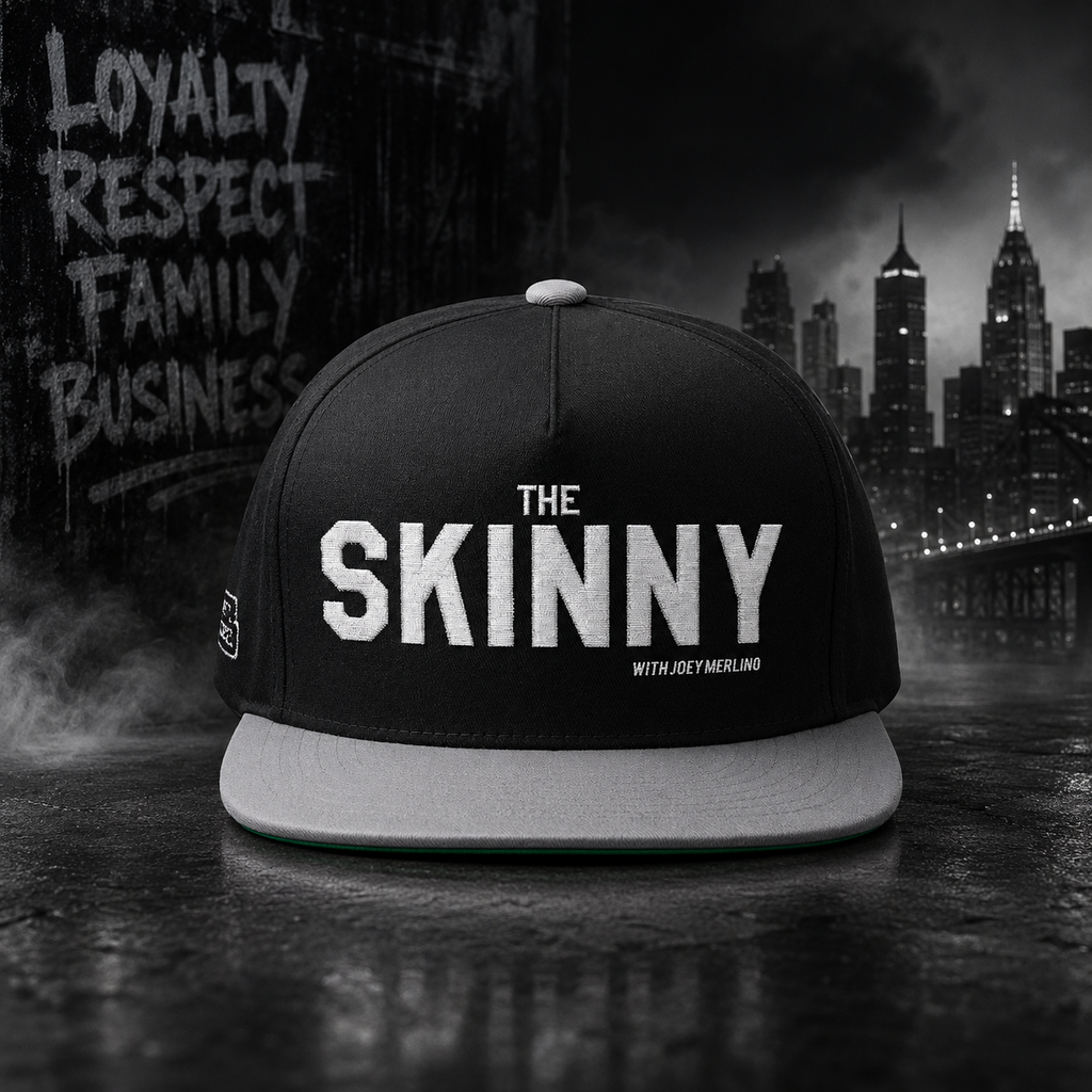 The Skinny Snapback Cap (Embroidery)
