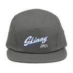 Gray cap with 'Skinny Joey's' text on a white background
