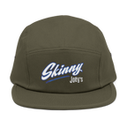 Green cap with 'Skinny Joey's' text on a white background