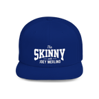 Blue cap with 'The Skinny with Joey Merlino' text on a white background
