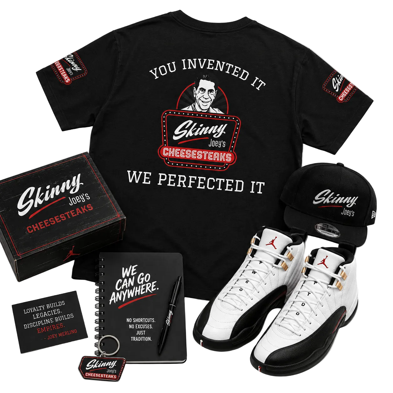 Skinny Joey's “We Perfected It” T-Shirt