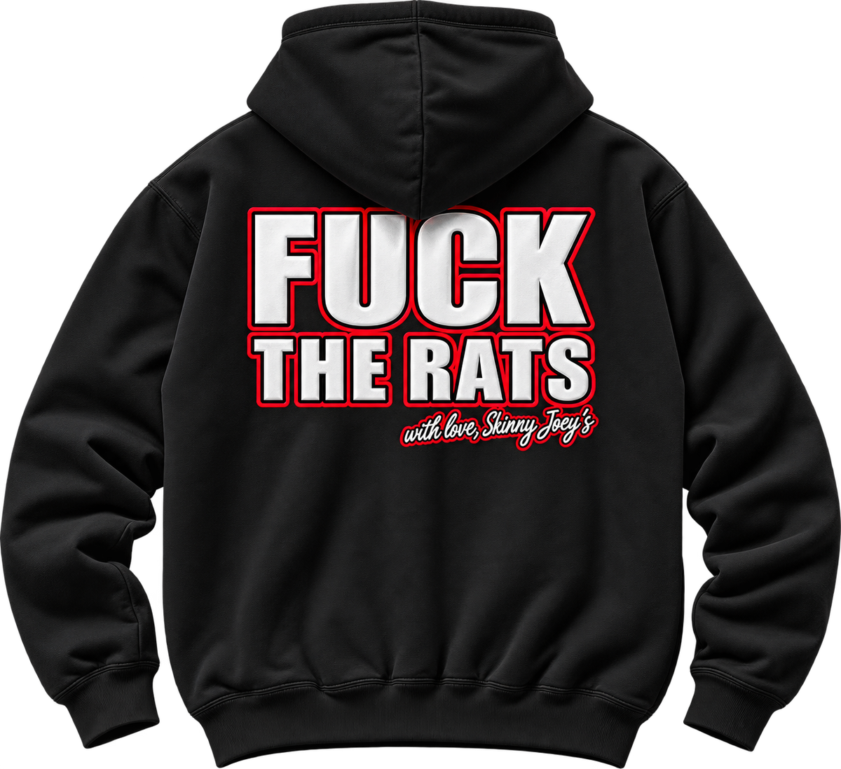 Fuck The Rats Hoodie Pullover