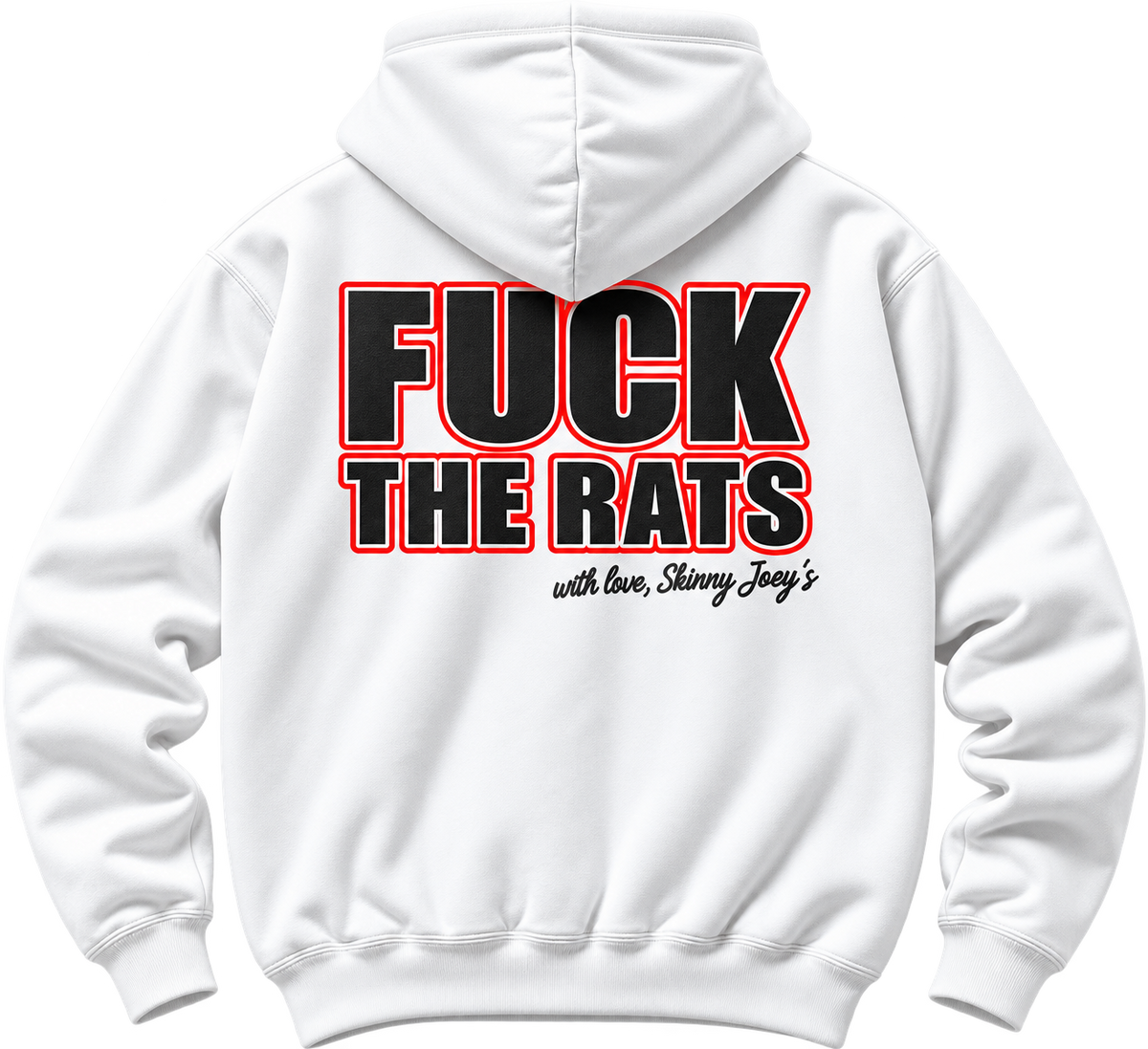 Fuck The Rats Hoodie Pullover