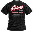 Skinny Joeys Cheesesteaks Unisex Heavy Cotton Tee, South Philly cheesesteak shop merch