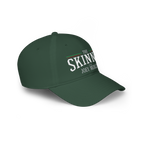 Green cap with 'The Skinny' text on a white background