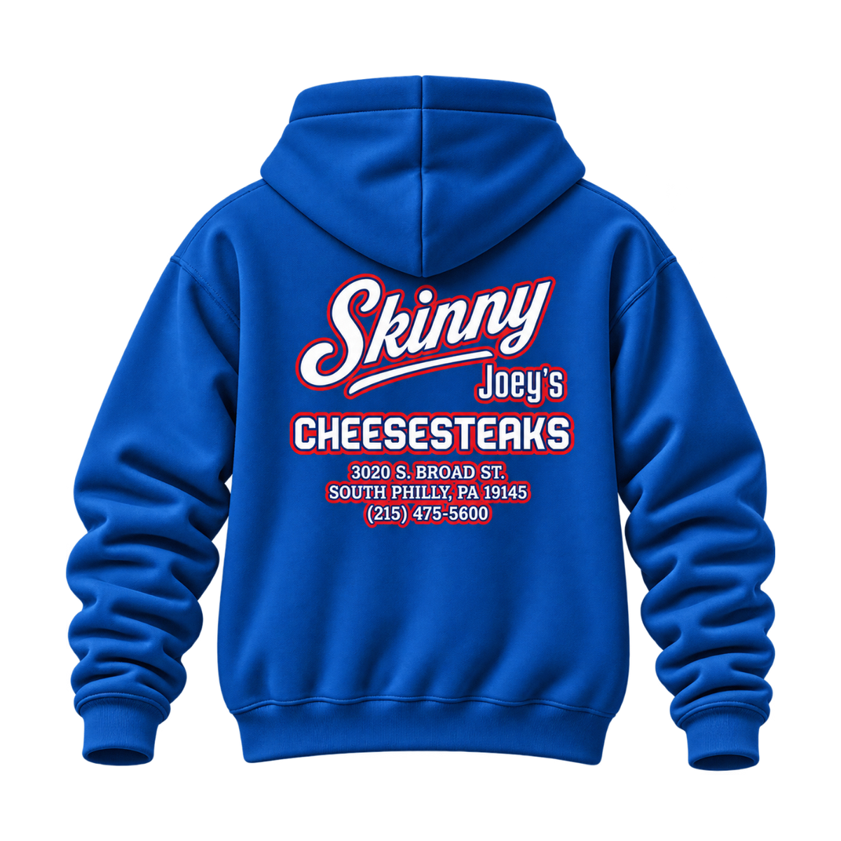 Skinny Basketball 76 Hoodie — Retro Pullover