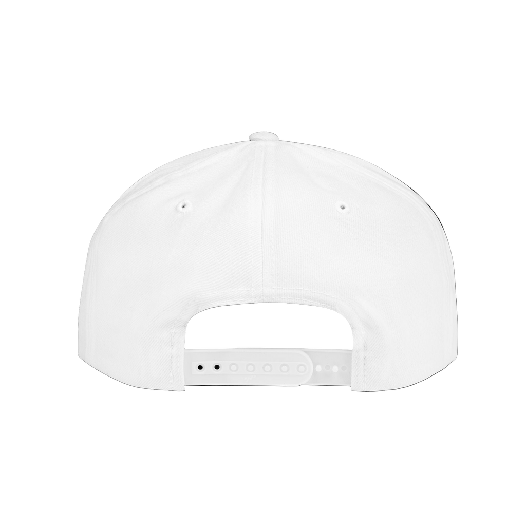 White cap on a white background