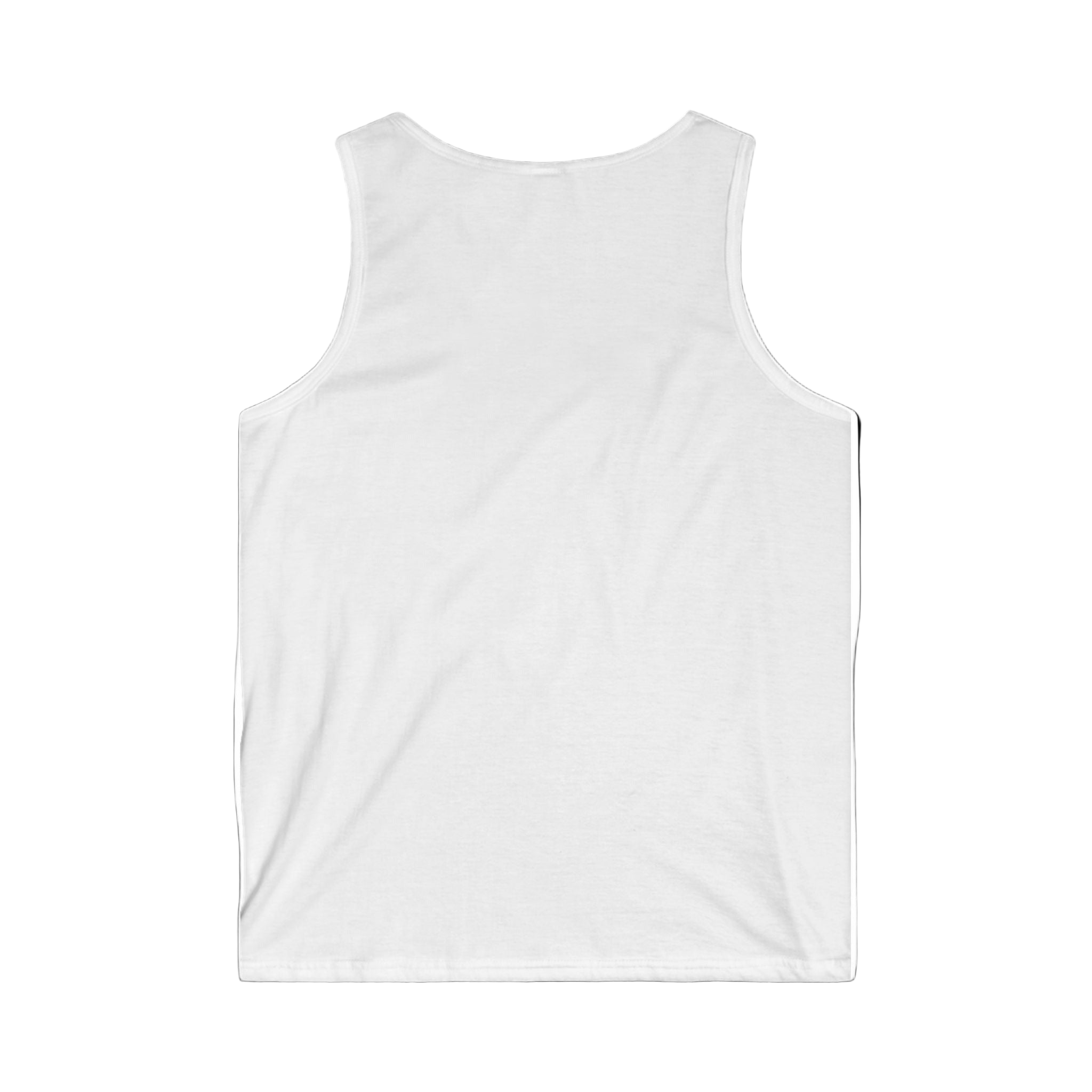 White tank top on a white background