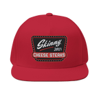 Skinny Joey's embroidered flat bill cap, Italian American pride apparel