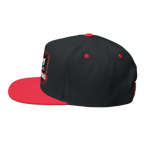 Skinny Joey's embroidered flat bill cap, The Skinny Podcast with Joey Merlino & Lil Snuff merch
